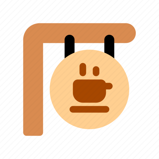 Bar, cafe, sign, store, swing, coffee, shop icon - Download on Iconfinder