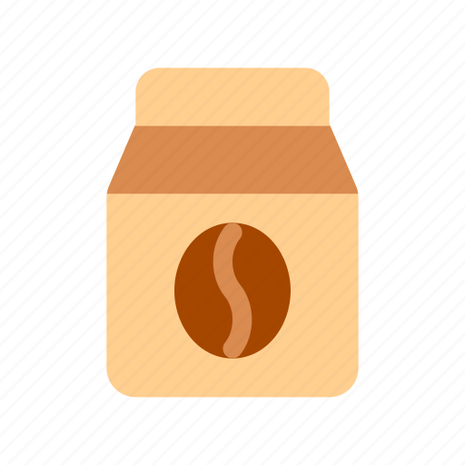 Coffee, bag, grocery, food, supply, shopping, beverage icon - Download on Iconfinder
