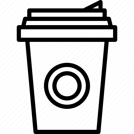 Coffee, cup, drinks, espresso, hot, shop, takeaway icon - Download on Iconfinder
