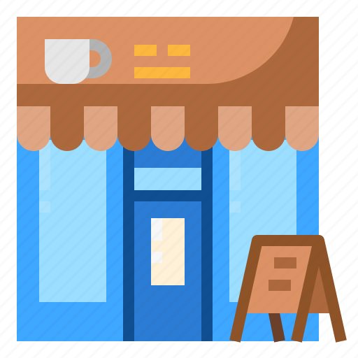 Building, business, coffee, front, shop icon - Download on Iconfinder