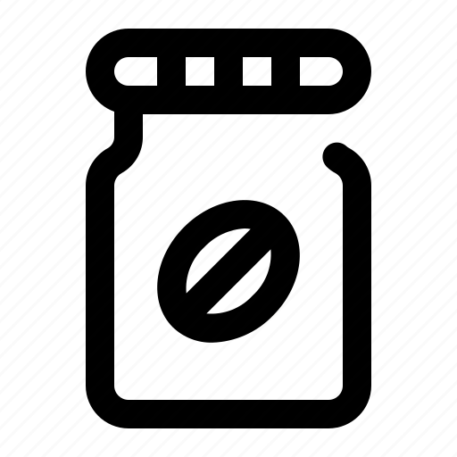 Bean, beverage, bottle, cafe, coffee, drinks, shop icon - Download on Iconfinder