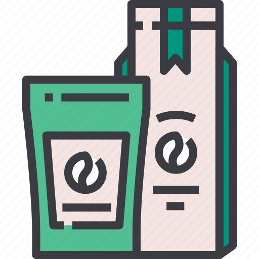Package, packaging, bag, coffee, paper icon - Download on Iconfinder