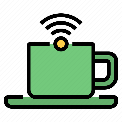 Business, coffee, cup, internet, shop, wifi icon - Download on Iconfinder