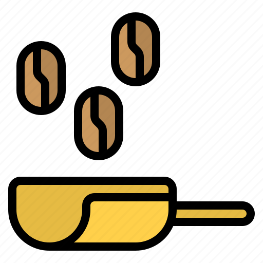 Bean, business, coffee, scoop, shop icon - Download on Iconfinder