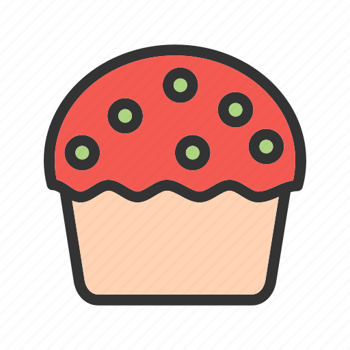 Bakery, breakfast, cream, cupcake, muffin, pastry, sweet icon - Download on Iconfinder