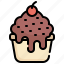 cupcake, bakery, cupcakes, dessert, muffin 
