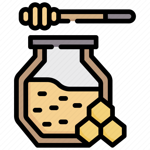 Honey, organic, jar, healthy, bee icon - Download on Iconfinder