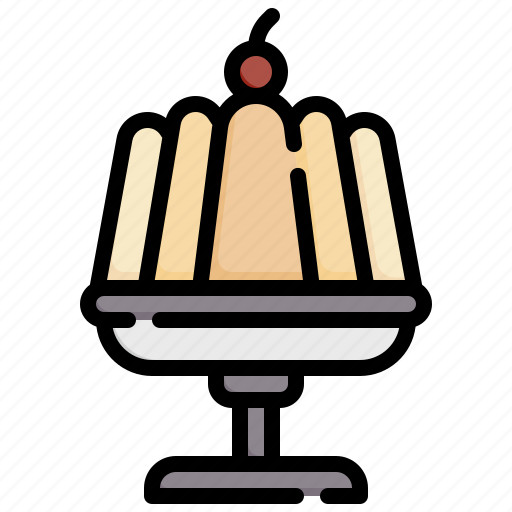 Jelly, restaurant, covered, container, marmalade icon - Download on Iconfinder