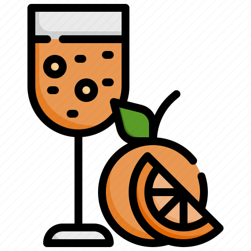 Juice, vegan, orange, food, fruit icon - Download on Iconfinder