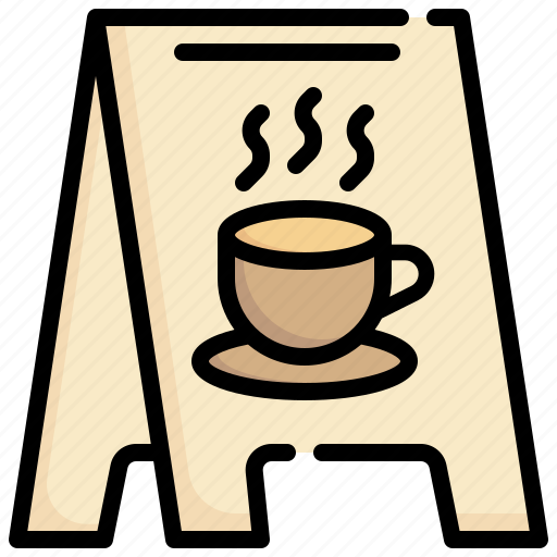 Signboard, menu, coffee, shop, daily, specials, restaurant icon - Download on Iconfinder