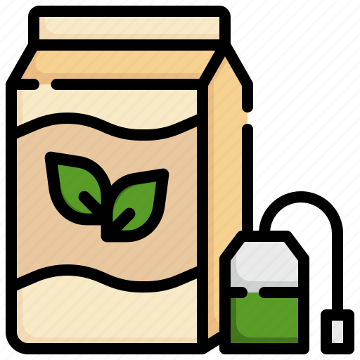 Tea, bag, herbs, infusion, relaxing, hot, drink icon - Download on Iconfinder