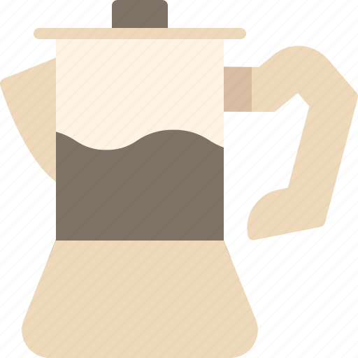 Coffee, moka, pot, kitchenware, espresso icon - Download on Iconfinder