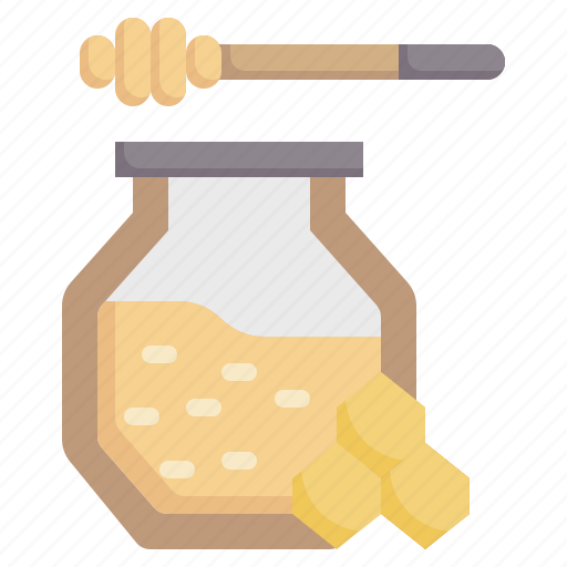 Honey, organic, jar, healthy, bee icon - Download on Iconfinder