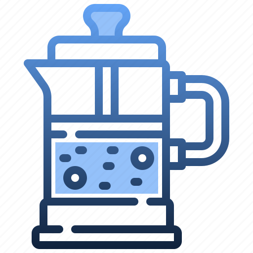French, fress, coffee, maker, hot, drink, cafe icon - Download on Iconfinder