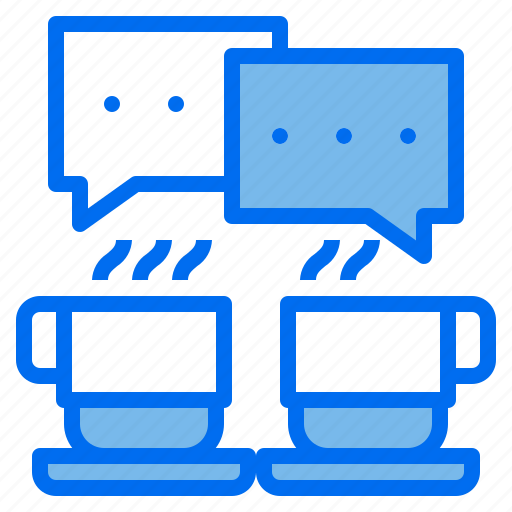 Break, bubble, chat, coffee, cup, speech, time icon - Download on Iconfinder