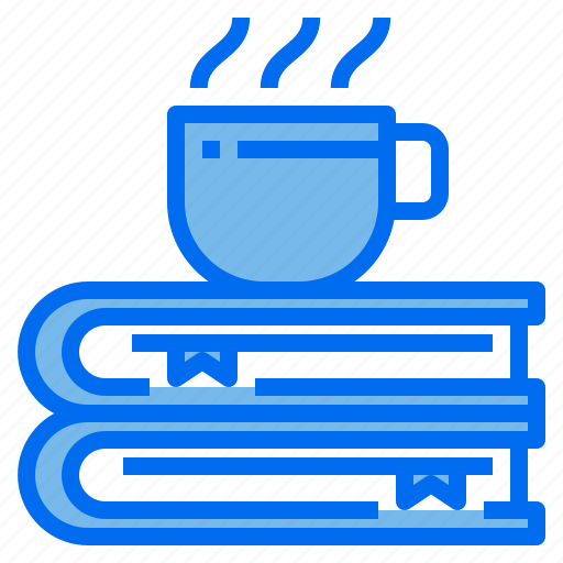 Books, break, coffee, hot, restaurant, time icon - Download on Iconfinder
