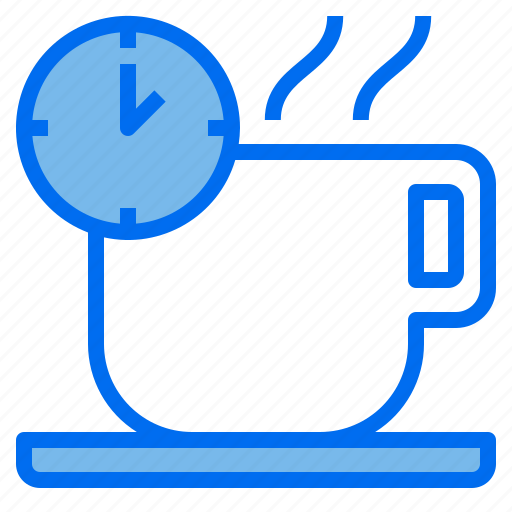 Break, clock, coffee, cup, mug, time icon - Download on Iconfinder