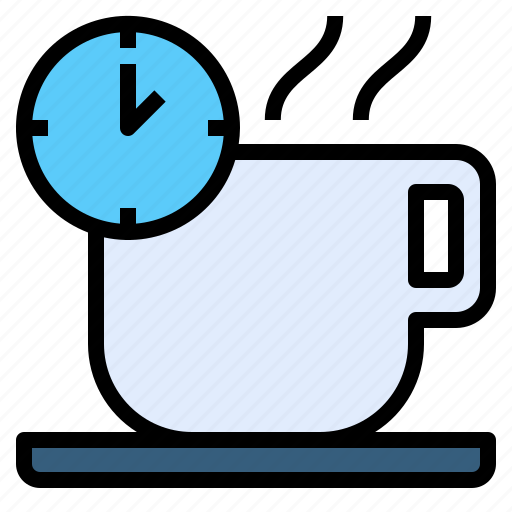 Break, clock, coffee, cup, mug, time icon - Download on Iconfinder