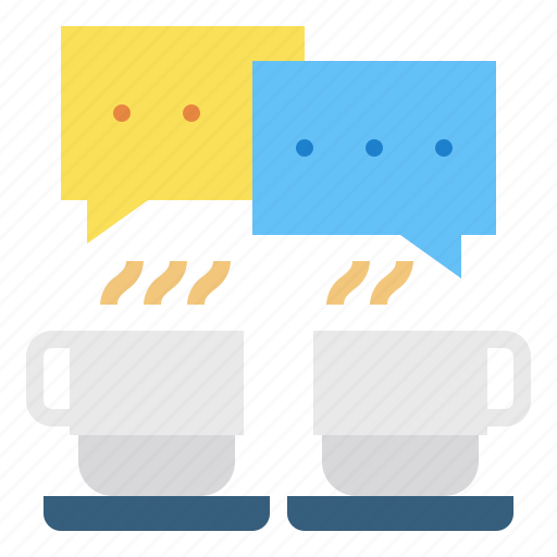 Break, bubble, chat, coffee, cup, speech, time icon - Download on Iconfinder