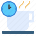 break, clock, coffee, cup, mug, time