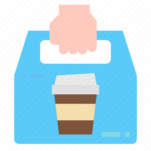 Away, break, coffee, delivery, restaurant, take, time icon - Download on Iconfinder