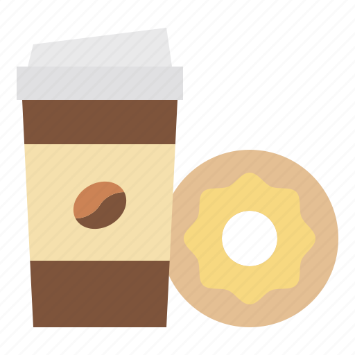 Away, break, coffee, dunut, take, time icon - Download on Iconfinder