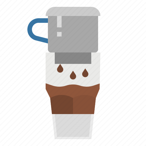 Coffee, drip, drop, traditional, vietnamese icon - Download on Iconfinder