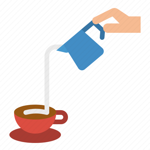 Art, latte, milk, pitcher, water icon - Download on Iconfinder