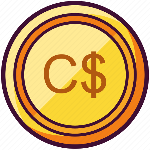 Canadian, coin, currency, dollar, money icon - Download on Iconfinder