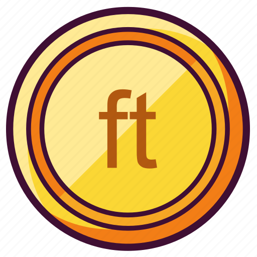 Coin, currency, forint, hungarian, money icon - Download on Iconfinder