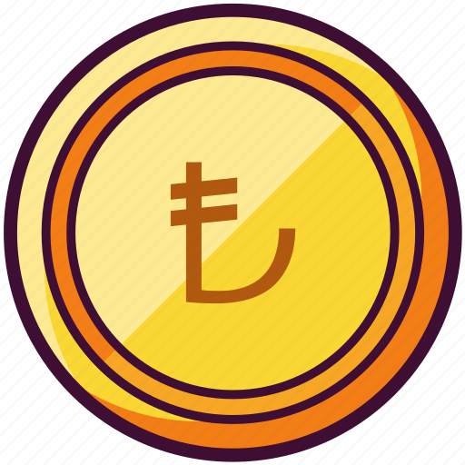 Coin, currency, lira, money, turkish icon - Download on Iconfinder