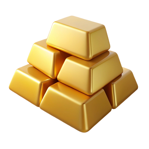 Gold, bars, stack, currency, finance icon - Download on Iconfinder