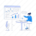 business meeting, presentation, business infographics, business discussion, business analysis 