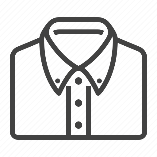 Button, clothing, collar, fashion, shirt icon - Download on Iconfinder
