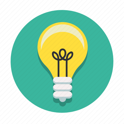 Bulb, idea, illuminated, lamp, light, lightbulb icon - Download on Iconfinder