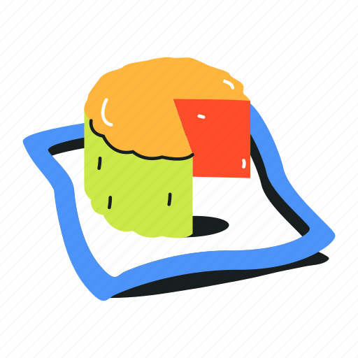 Chinese cake, mooncake, bakery food, chinese dessert, sponge cake icon - Download on Iconfinder