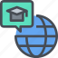 e-learning, education, global, online 