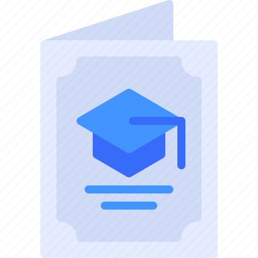 Graduation, invitation, card, college, university icon - Download on Iconfinder