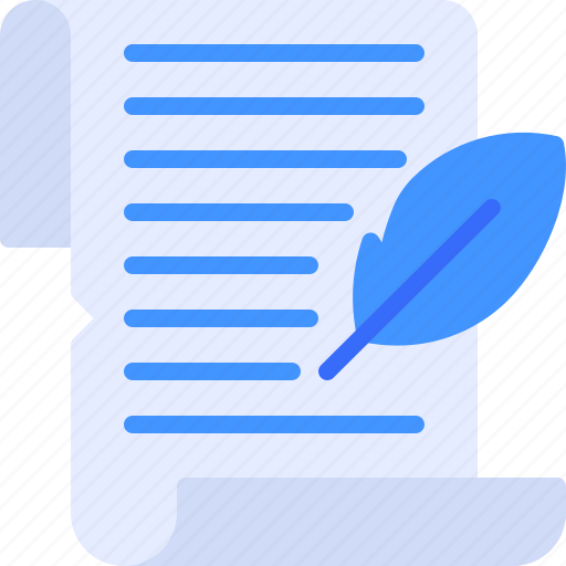 Letter, paper, writing, ink, feather icon - Download on Iconfinder