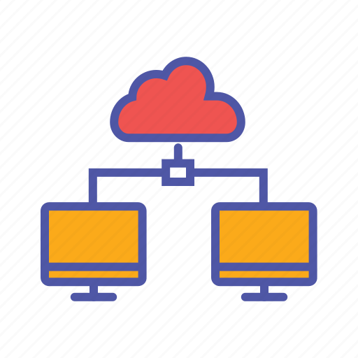 Cloud backup, cloud computing, cloud database, cloud network, cloud server, hosting application, hosting server icon - Download on Iconfinder