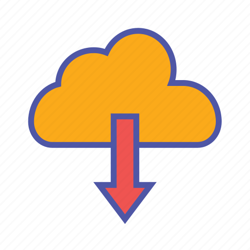 Cloud download, cloud server, cloud storage, online storage icon - Download on Iconfinder