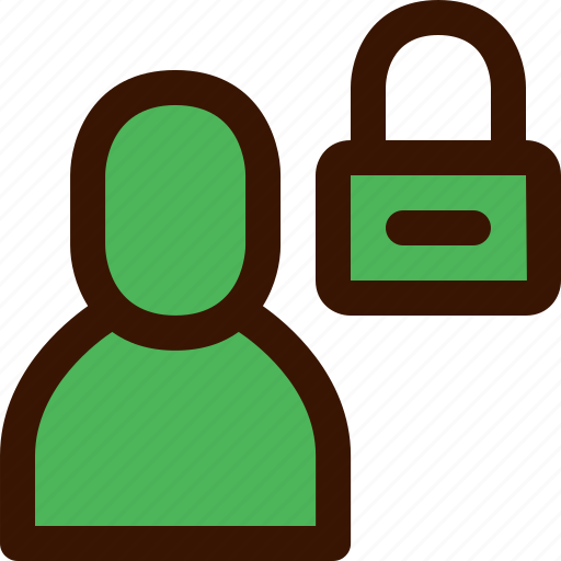 Account, padlock, password, privacy, profile, secure, security icon - Download on Iconfinder