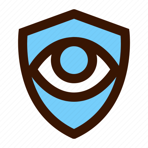 Eye, politics, privacy, shield icon - Download on Iconfinder
