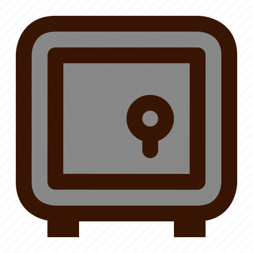 Bank, box, gold, money, safety, security icon - Download on Iconfinder
