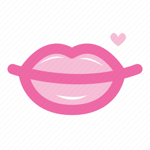 Flirt, kiss, lips, mouth, smile icon - Download on Iconfinder