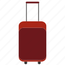 suitcase, bag, luggage, transport, travel
