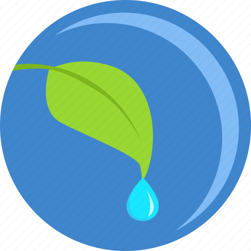 Eco, green, grow, leaf, plant, round, tree icon - Download on Iconfinder