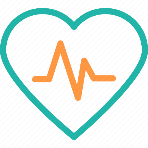 Heart, heartbeat, pulsation, pulse icon icon - Download on Iconfinder