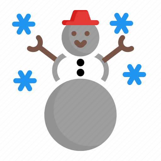 Anthropomorphic, christmas, snow, snowman icon - Download on Iconfinder