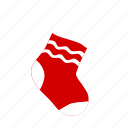 sock, christmas, stocking, gift